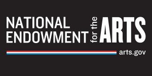 The logo for the National Endowment for the Arts. 