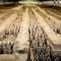 massive Terracotta Army on display