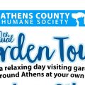 The flyer for the 30th Annual Athens County Humane Society Garden Tour.