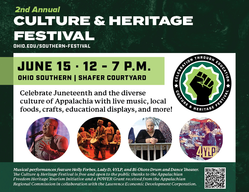 A flyer for the 2nd Annual Culture & Heritage Festival.