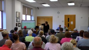 The Solid Waste District's second public hearing on the proposed parcel fee