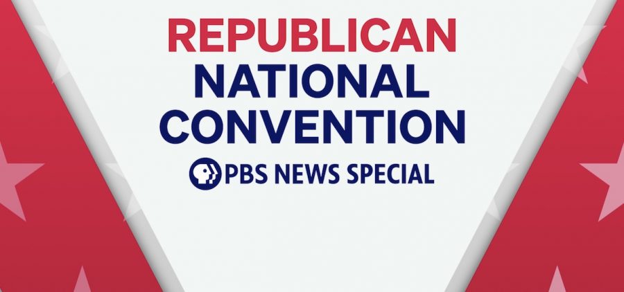 text title for PBS News Special Coverage of the 2024 Republican National Convention