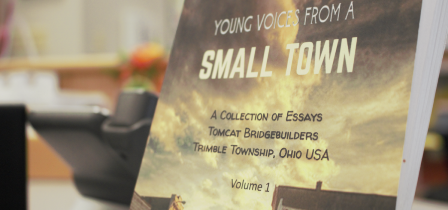 The front cover of the book Young Voices from a Small Town.