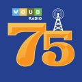 WOUB RADIO 75 logo