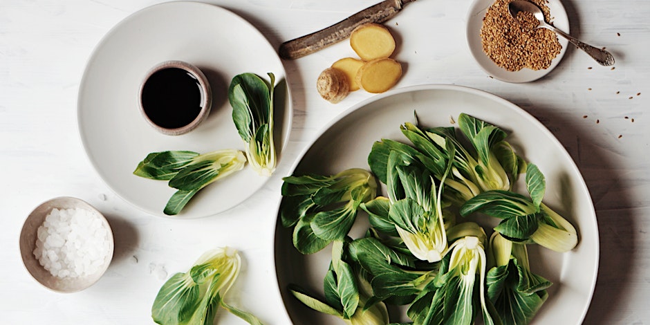 An image of several types of vegetables against a white background.