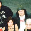 The five members of hardcore group Gel in a promotional photo.