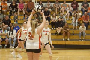 Buckeye Meghan Booth sets up her hitters