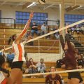 Buckeye Gianna Dixon goes up for the kill