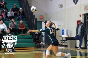 Bulldog Alexa Reed serves up an ace