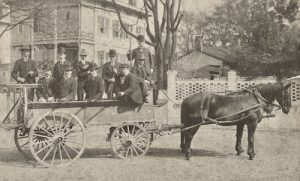 The Wilmington Light Infantry, Rapid Fire Gun Squad.Captain William R. Kenan on the back right, standing. Credit: Cape Fear Museum