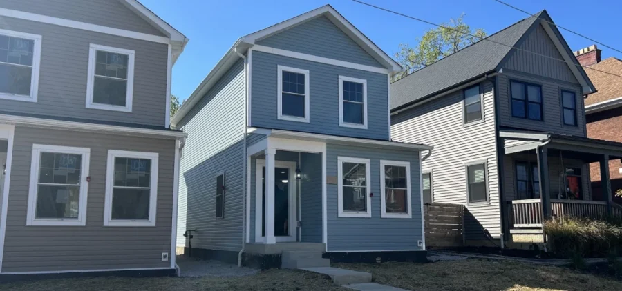 A home in the Old Towne East area of Columbus which was sold to a family through a local land grant