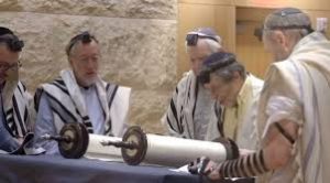 a Jewish religious service