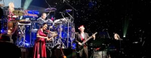 Mannheim Steamroller band on stage performing