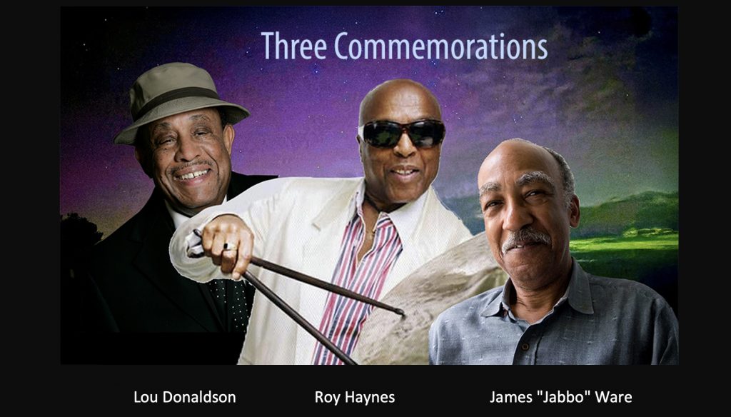 An image of the three artists being commemorated on "Excursions" November 16, 2024. 