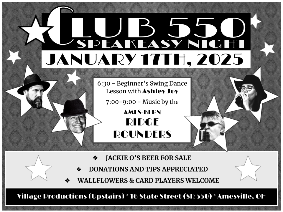 A flyer advertising an event happening on January 17, 2024 at Club 550.