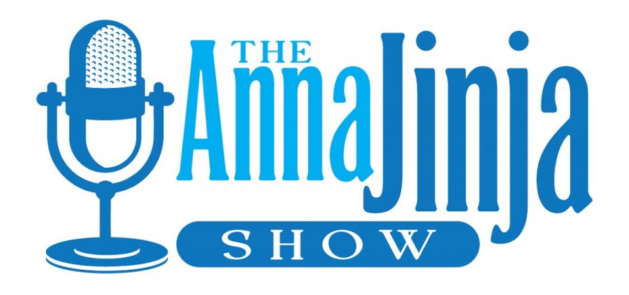 The simplified logo for The Anna Jinja Show.