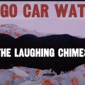 A screenshot from the music video for The Laughing Chimes' "Cats Go Car Watching"