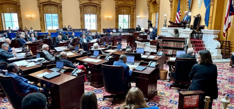 The Ohio Senate meets in a special legislative session.