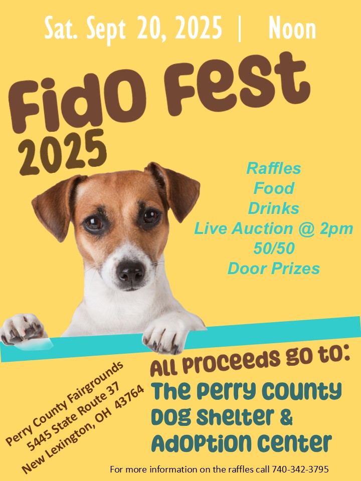 A flyer with information about Fido Fest