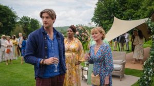 Tristram Bailey, Suzie Harris, Judith Potts' pictured at an outdoor event.
