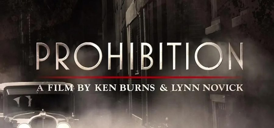 Title slide for Ken Burns Prohibition series