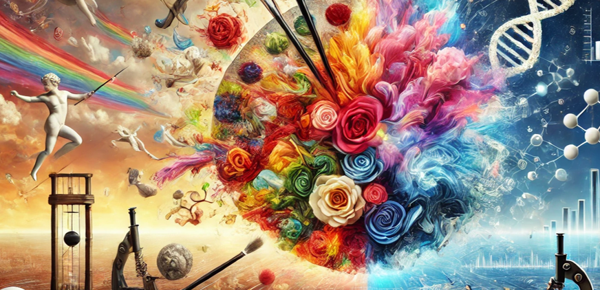 An image to promote a chemistry open house event.