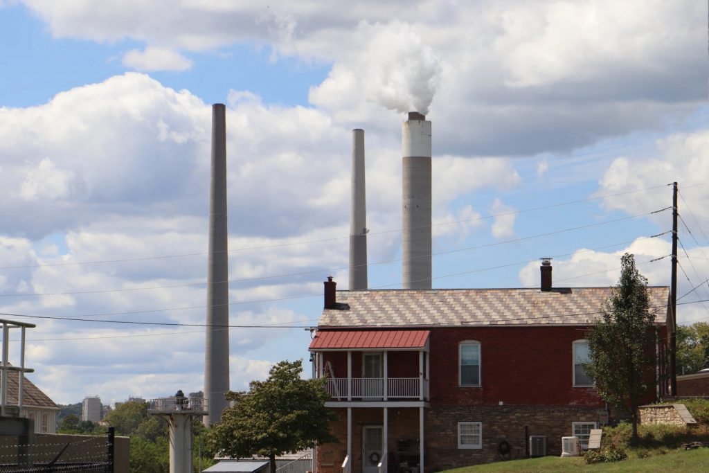 The OVEC Clifty Creek Power Plant in Madison, Indiana