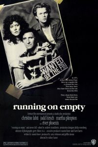 Poster artwork for the film "Running On Empty."