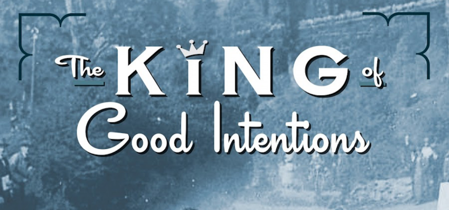 An image of the cover of Jon Loomis' album "The King of Good Intentions"