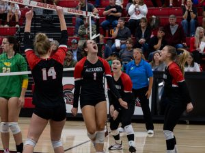 Spartan Meena Juedes celebrates a kill