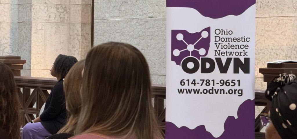 A banner has the ODVN logo on it.