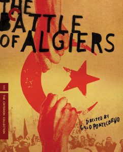 Cover artwork for the film "The Battle of Algiers"