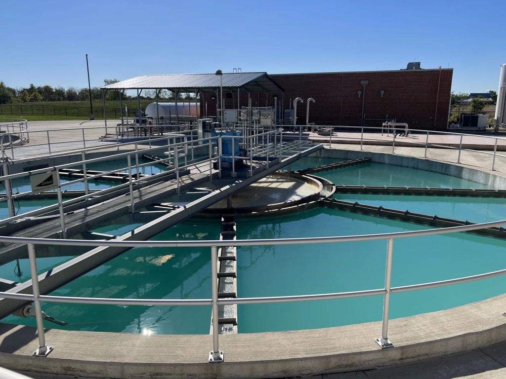 A new water processing plant in Marysville.
