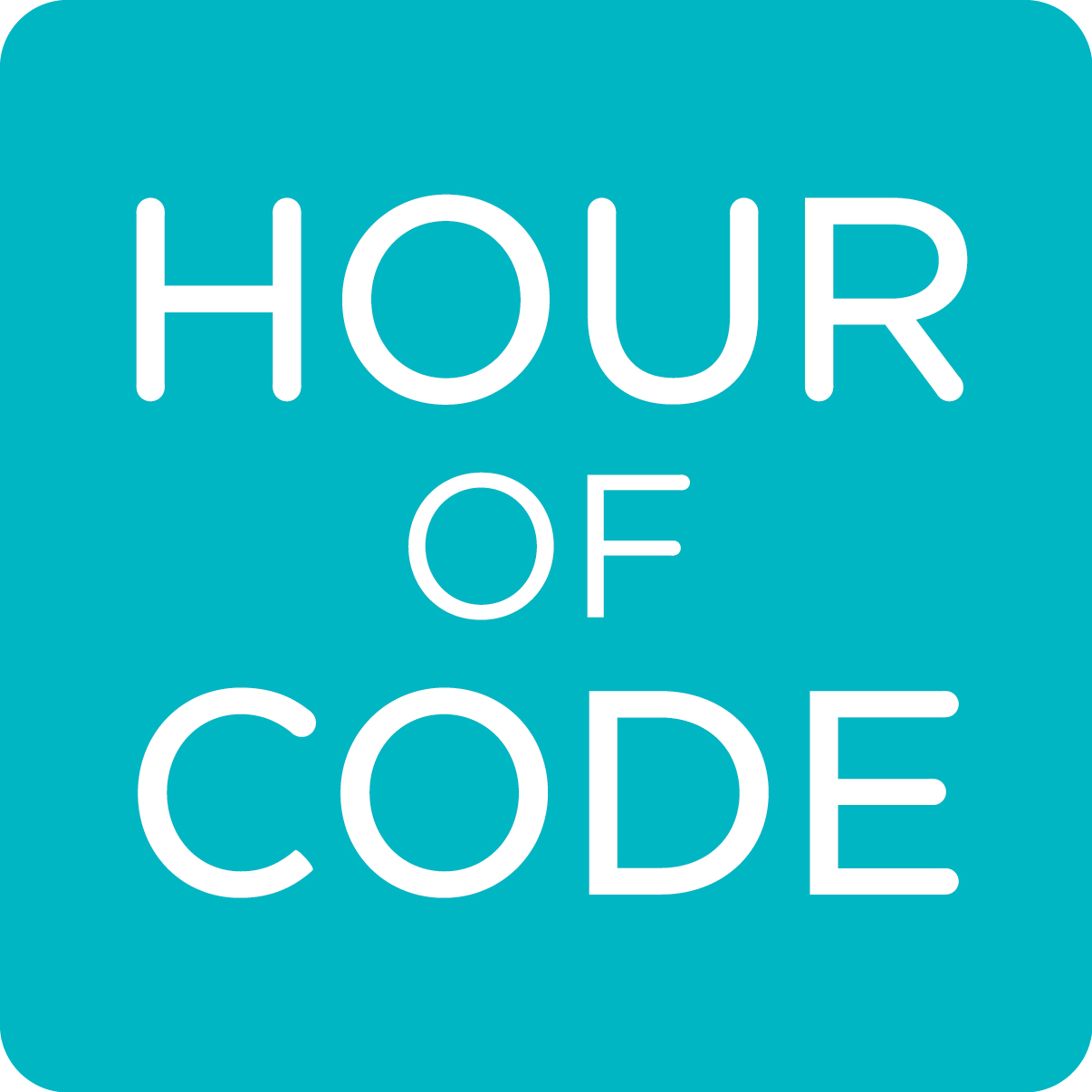 The hour of code logo.