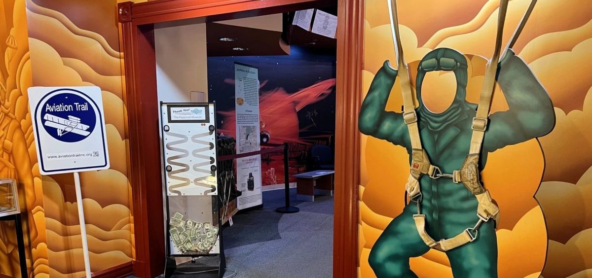 The Aviation Trail Parachute Museum in Dayton