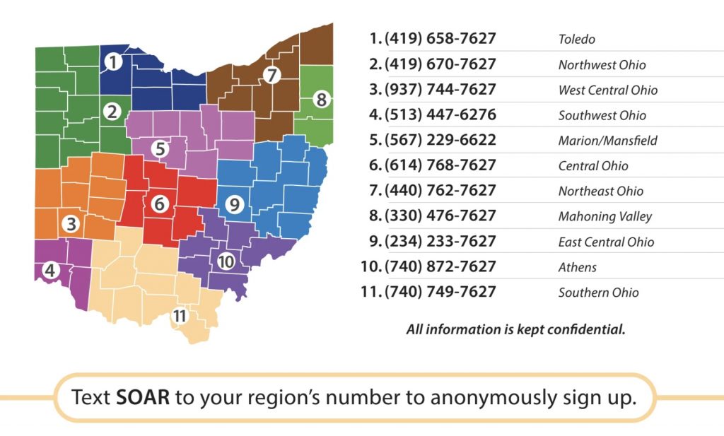 A map shows the different regions of the SOAR Initiative
