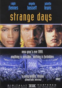 Poster for the film "Strange Days." 