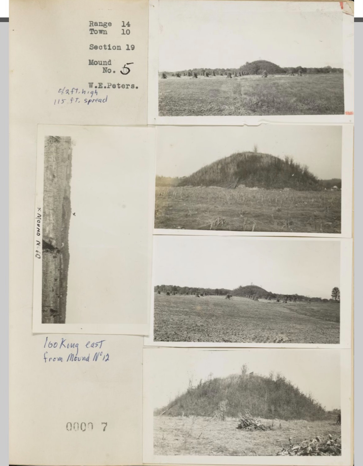 Photos of mounds in Ohio.