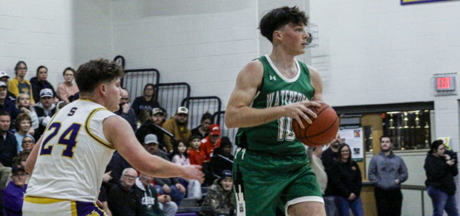 Weston Fairchild looks to pass the ball against Southern.