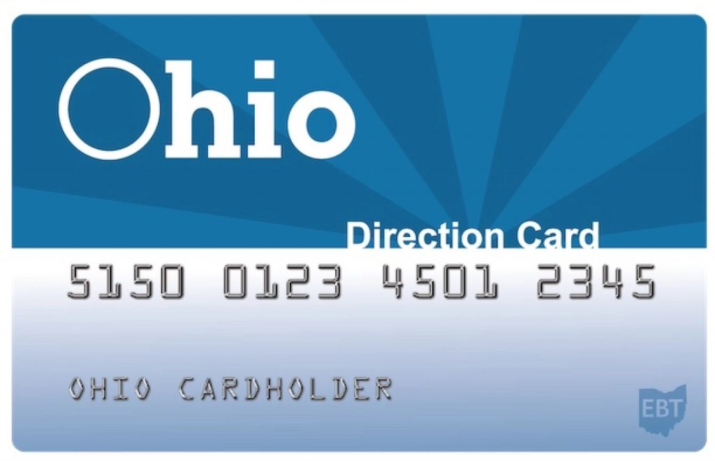 An example of an Ohio EBT Card
