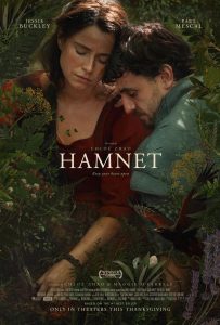 The poster for the movie "Hamnet." 