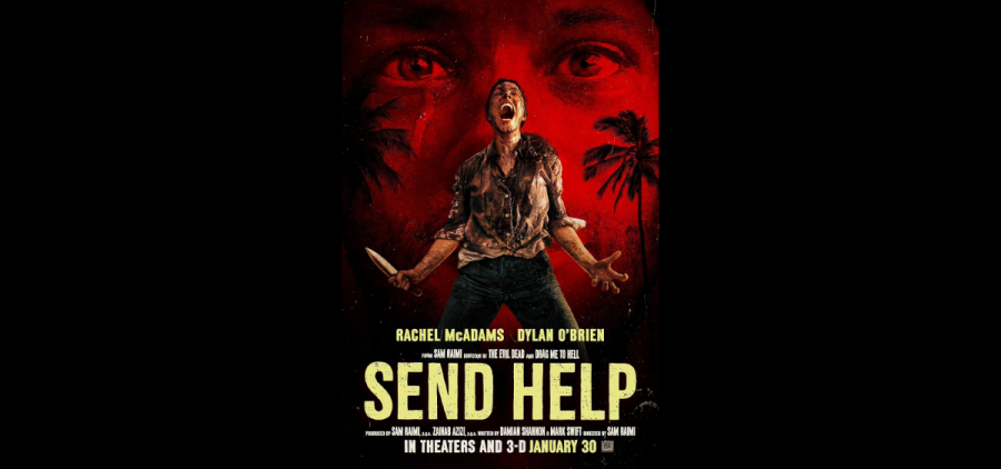 The poster artwork for the film "Send Help."