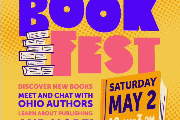 An image advertising details about the Ohio Is For Writers Book Fest.
