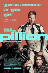 The film poster for "Pillion." 