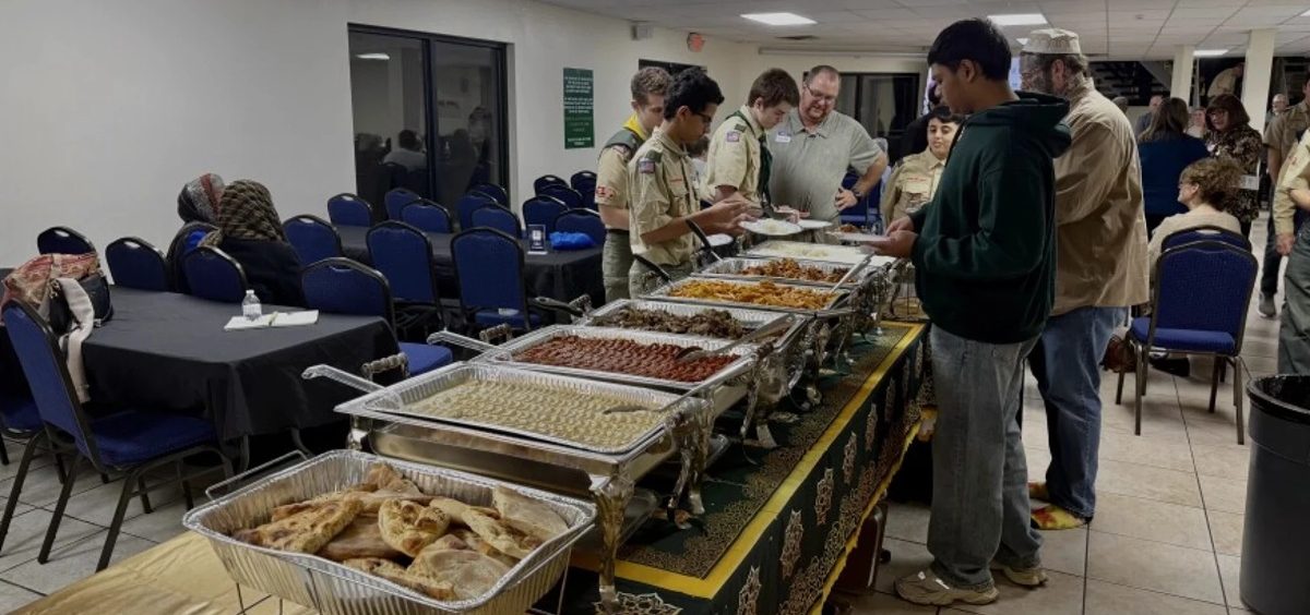 A vast array of food was offered to those attending Dayton Mercy Society's annual Interfaith Iftar.