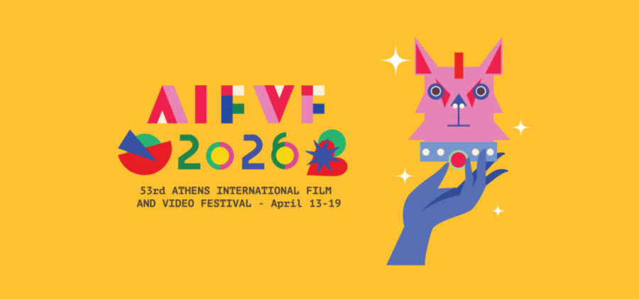 The logo for the 53rd Athens International Film + Video Festival.