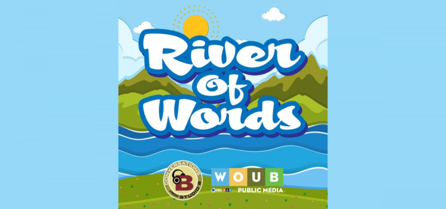 Logo for River of Words.