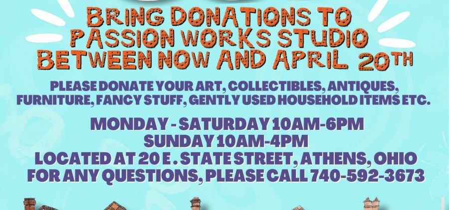 A flyer with information about an upcoming event.