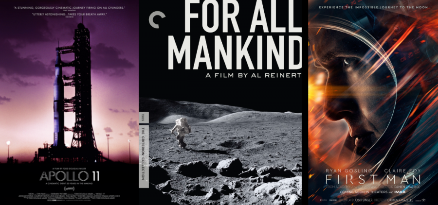 an image of three film posters.