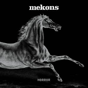 Artwork for the mekons album "HORROR." 